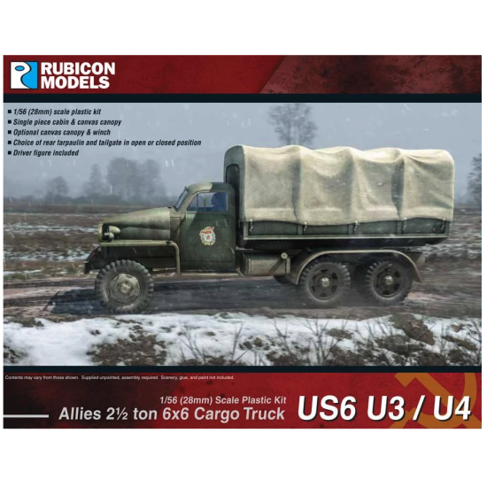 Rubicon Models - Allies US6 U3/U4 2½ ton 6x6 Truck